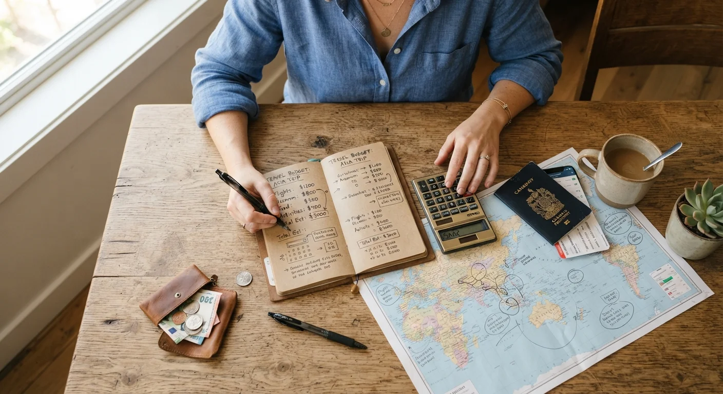 Building a Travel Budget That Actually Holds Up
