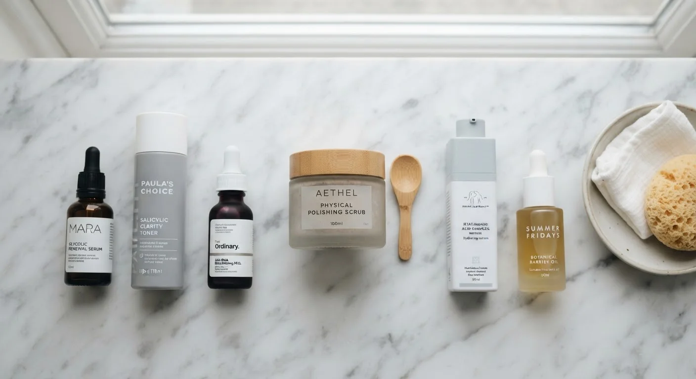Chemical Exfoliants vs. Physical Scrubs: A Practical Comparison