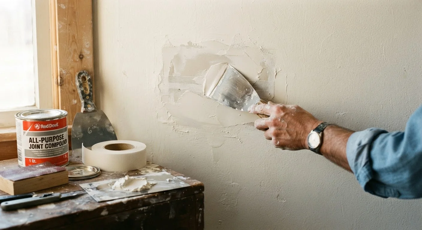 Drywall Repair from Hairline Cracks to Fist-Sized Holes