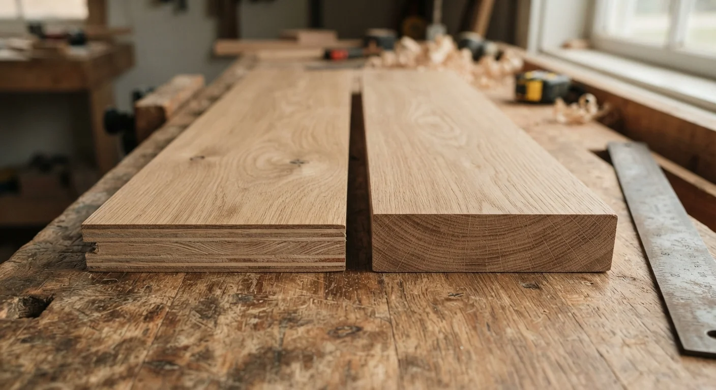 Engineered Wood vs. Solid Hardwood Flooring: Weighing the Trade-offs