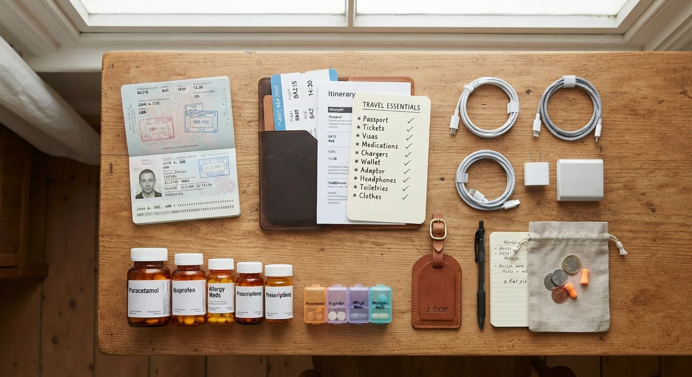 Everything to Sort Out Before You Leave Home