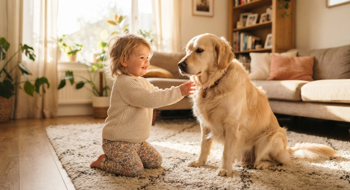 Gentle Pets for Families with Toddlers: What Makes an Animal a Good Match