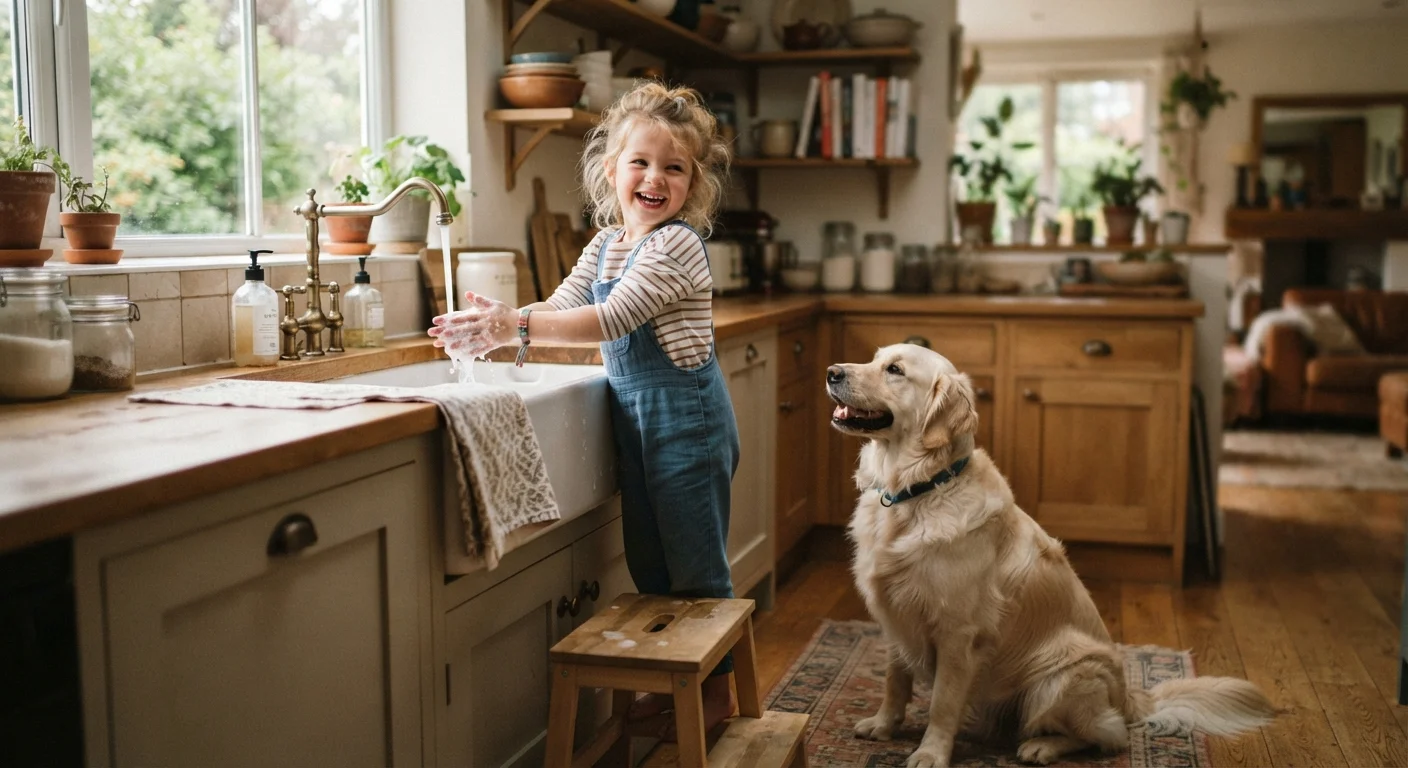 Hygiene Habits That Protect Children in Pet-Owning Households