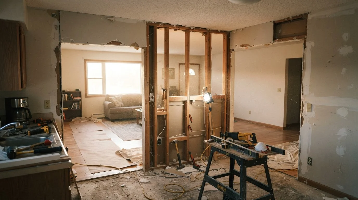Open-Plan Living: What Happens to a Home When You Remove an Interior Wall