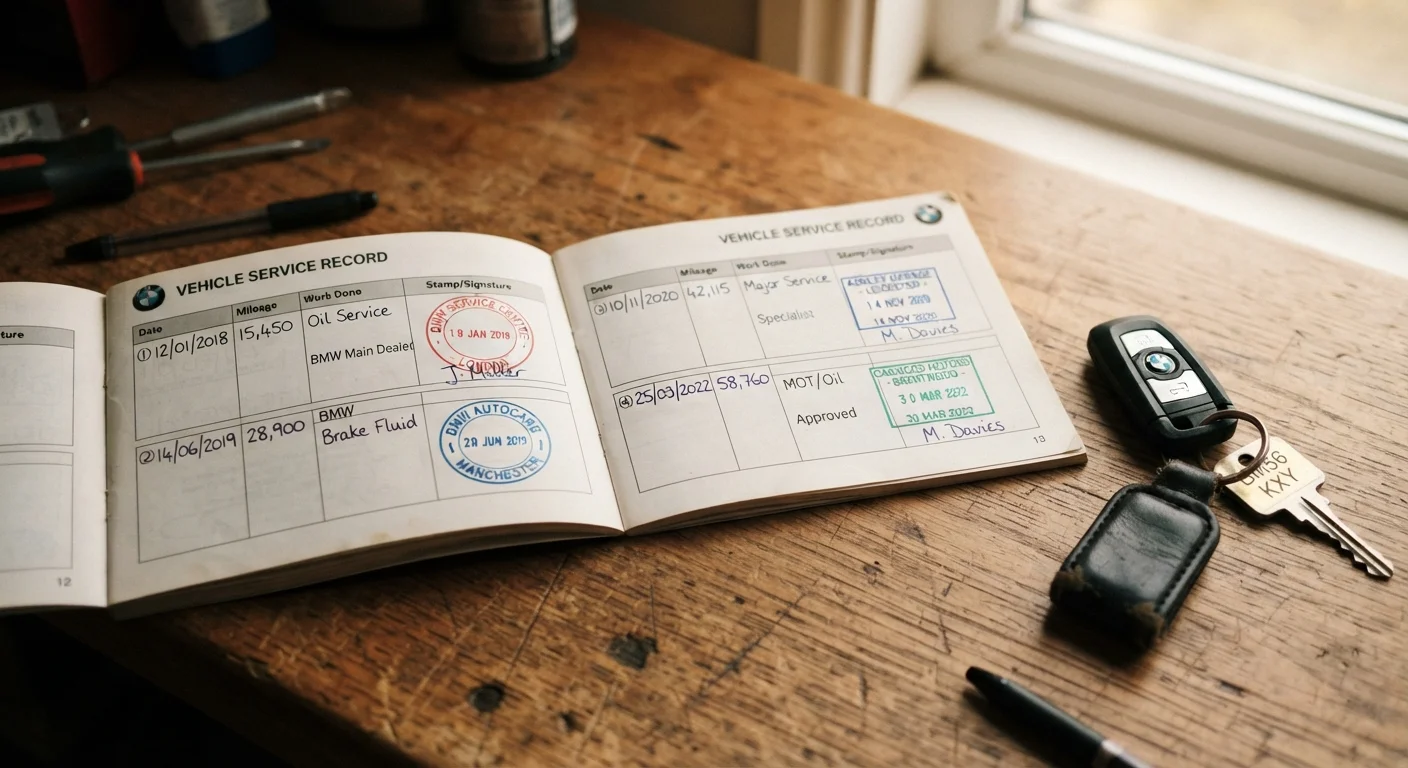 Reading Your Service History: What Those Stamps and Records Actually Mean