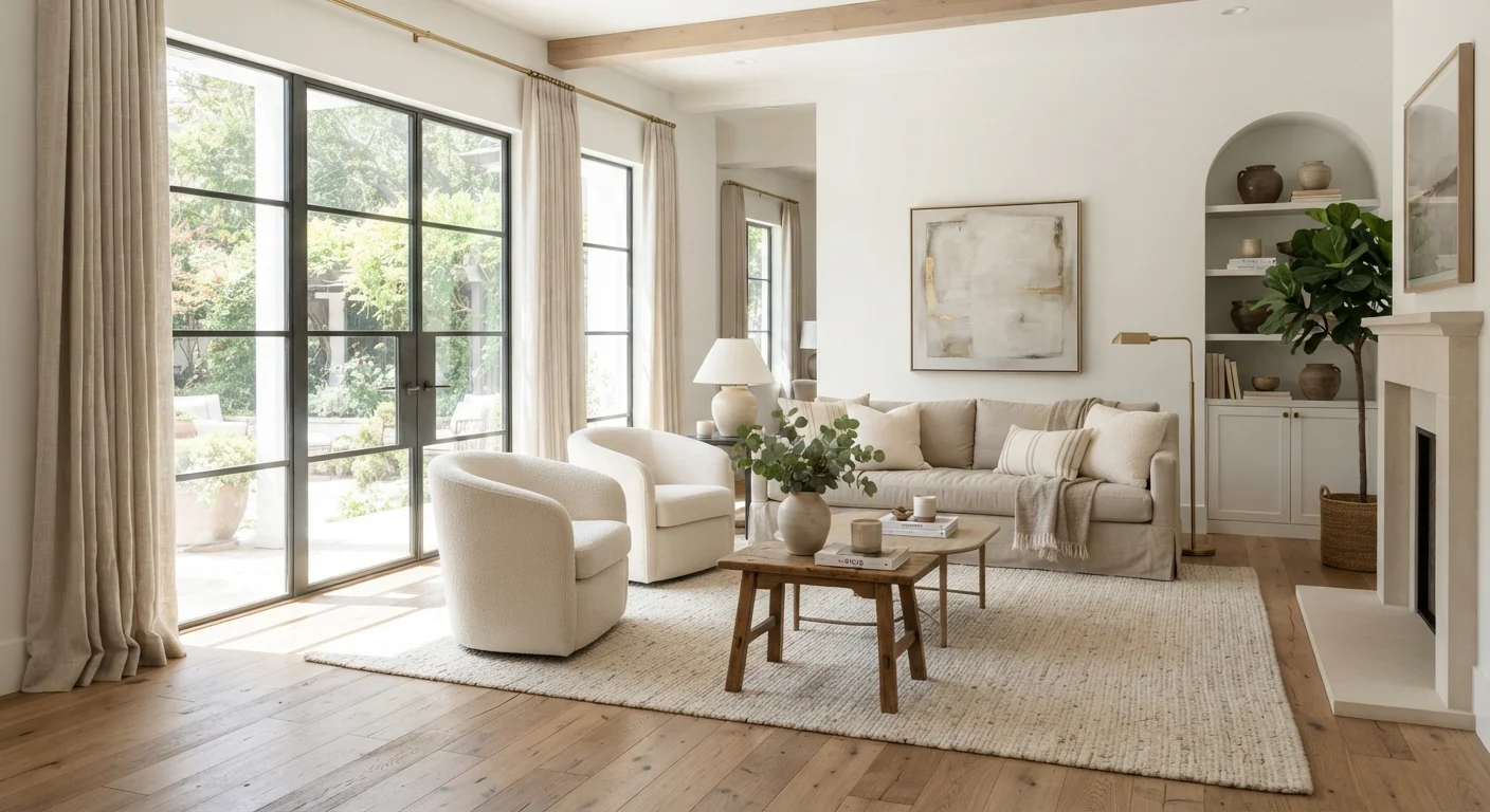 Rugs, Curtains, and Scale: The Sizing Mistakes That Undermine a Well-Decorated Room