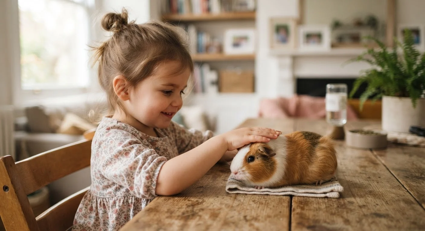 Small Pets for Children: What Life with Guinea Pigs, Fish, and Rabbits Actually Looks Like