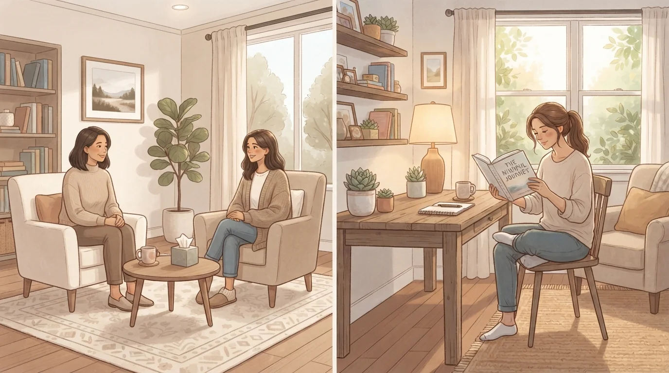 Therapy vs. Self-Help: Understanding What Each Can and Cannot Do