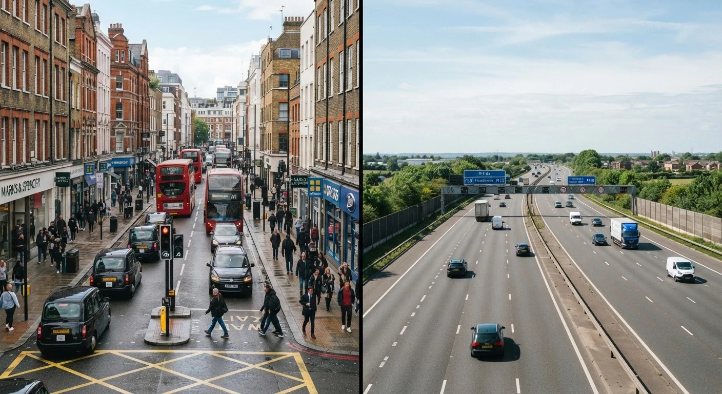 Urban Driving vs. Motorway Driving: How Your Technique Should Shift