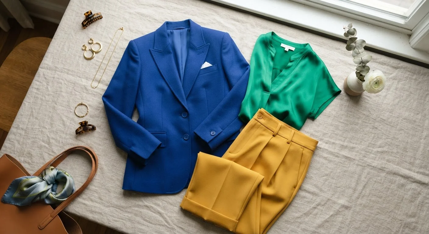 Wearing Colour Confidently: The Case for and Against Bold Choices