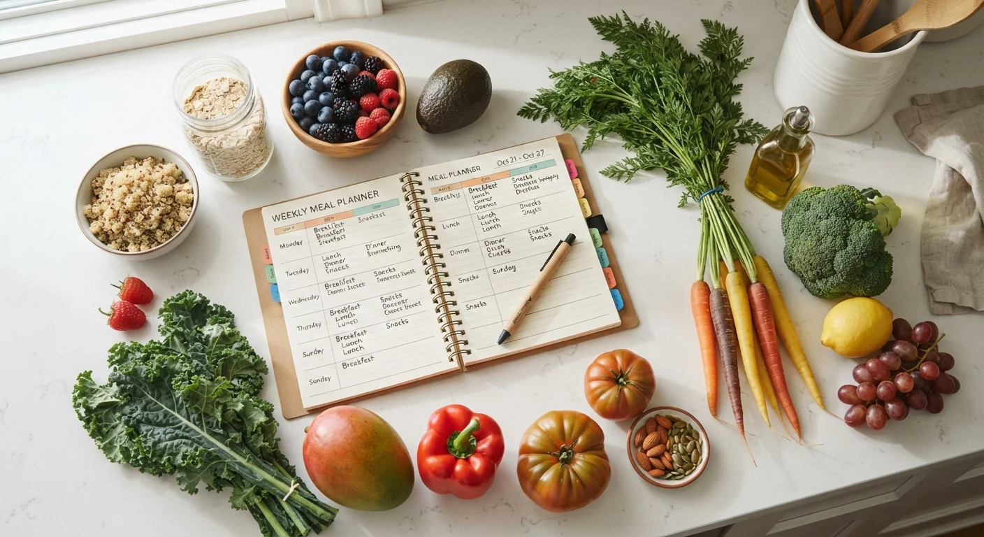 Weekly Meal Planning: A Practical Framework for Balanced Eating
