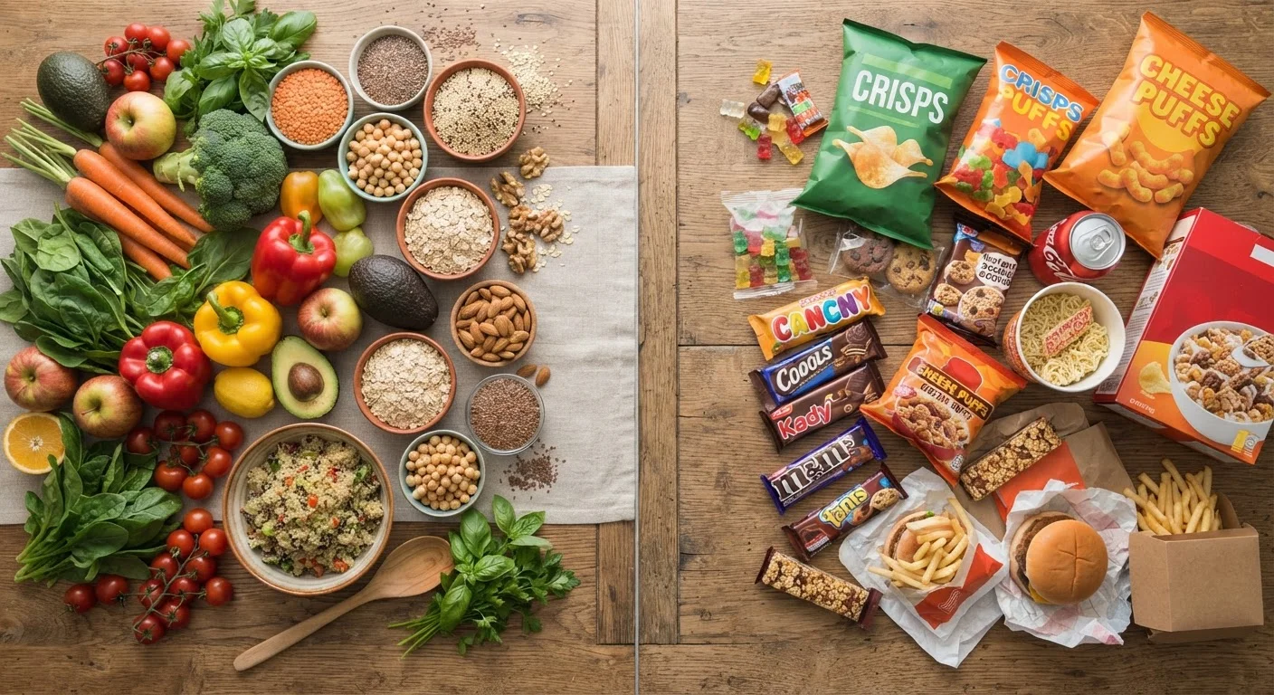 Whole Foods vs Processed Foods: Understanding the Spectrum