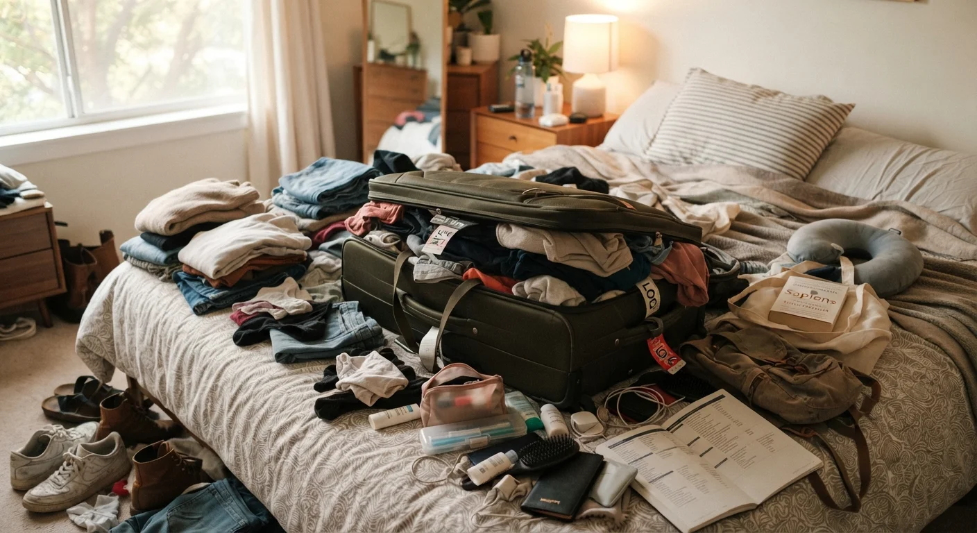 Why Overpacking Is So Hard to Avoid — and How Travelers Learn to Stop